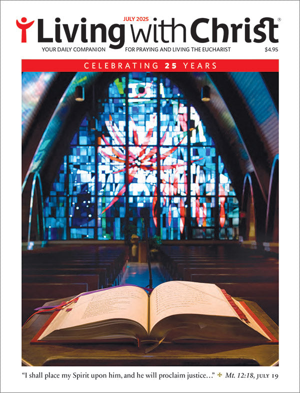 Single Issue of Living with Christ July 2025