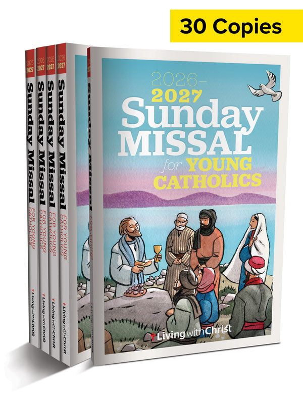 2026-2027 Living with Christ Sunday Missal for Young Catholics Bundle of 30