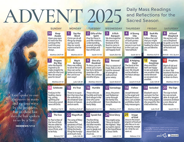 Advent 2025 Calendar Catholic