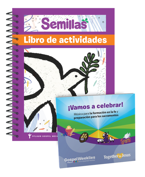 Seeds Activity Book + 2 CD Set (Spanish) — Preschool — Pflaum Gospel W ...