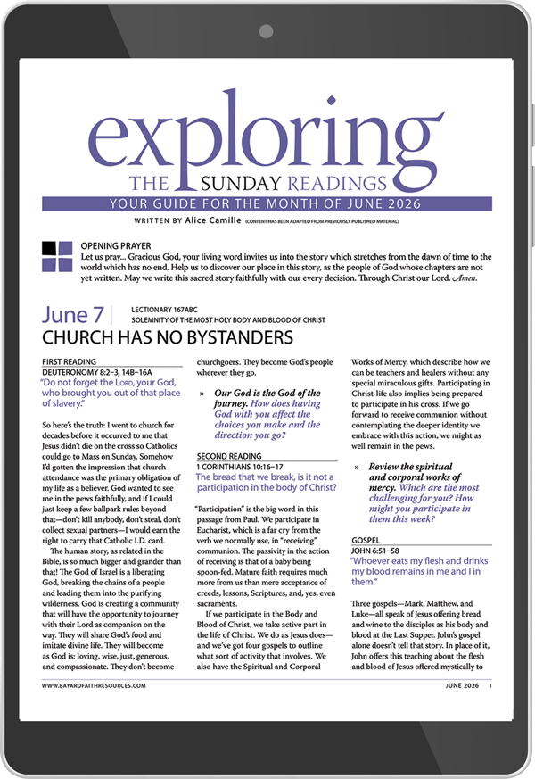 June 2026 Exploring the Sunday Readings Digital Edition