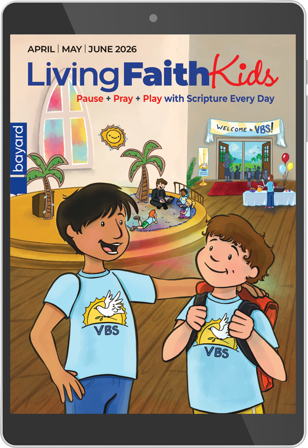 April – June 2026 Living Faith Kids Daily Catholic Devotions for Children
