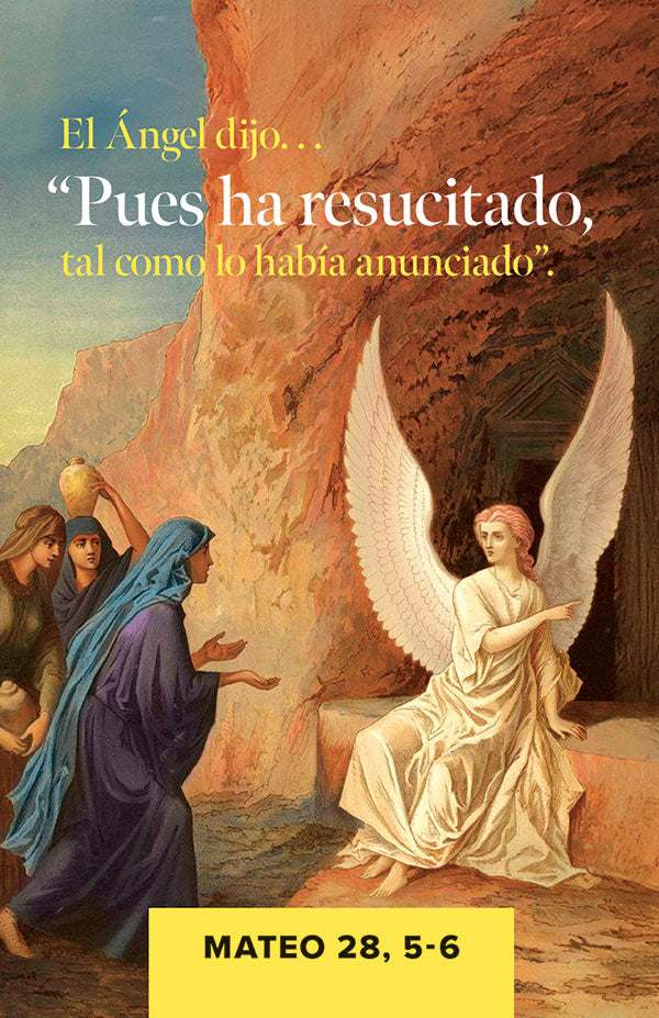 Easter Spanish Prayer Card