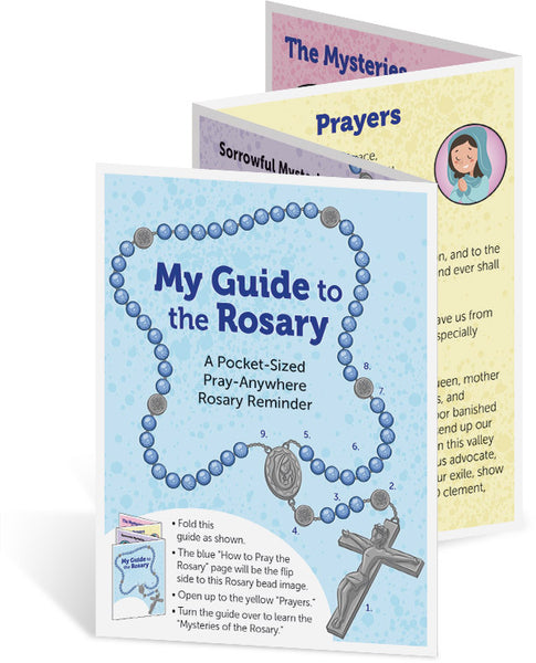 Pocket Rosary Folded Sheet | Bayard Faith Resources
