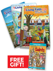 Living Faith Kids 2 YEAR Subscription Plus Saints Premium