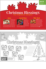 Christmas Blessings Placemat