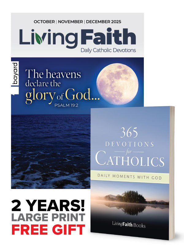 Living Faith Large Edition 2 Year Subscription + Booklet