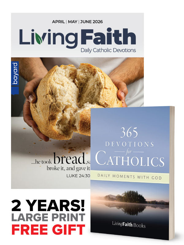 Living Faith Large Edition 2 Year Subscription + Booklet