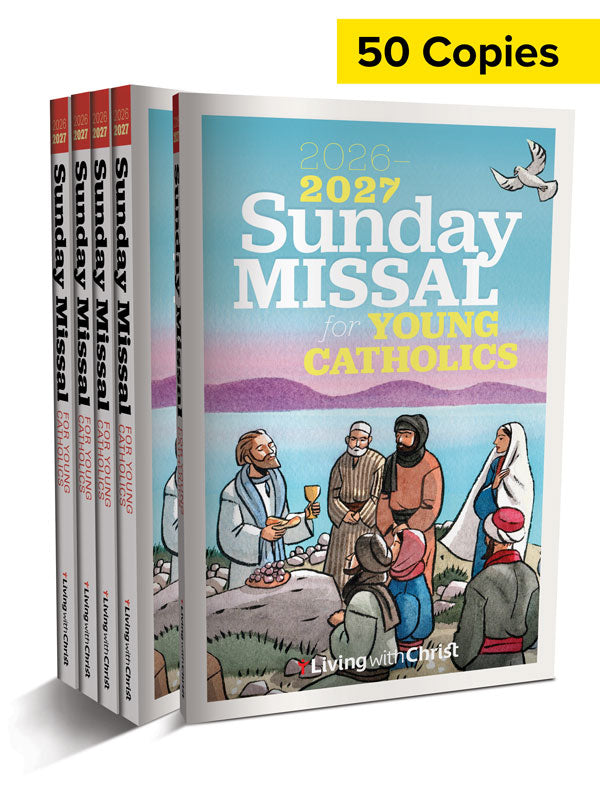 2026-2027 Living with Christ Sunday Missal for Young Catholics Bundle of 50