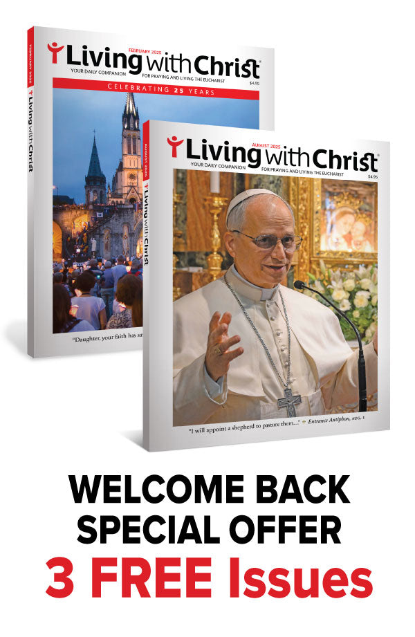 Living with Christ 1 Year Subscription (3 Free Issues)