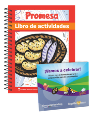 Promise Activity Book + 2 CD Set (Spanish) — Pflaum Gospel Weeklies