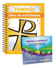 Visions Activity Book + 2 CD Set (Spanish) — Grades 7-9 — Pflaum Gospel Weeklies