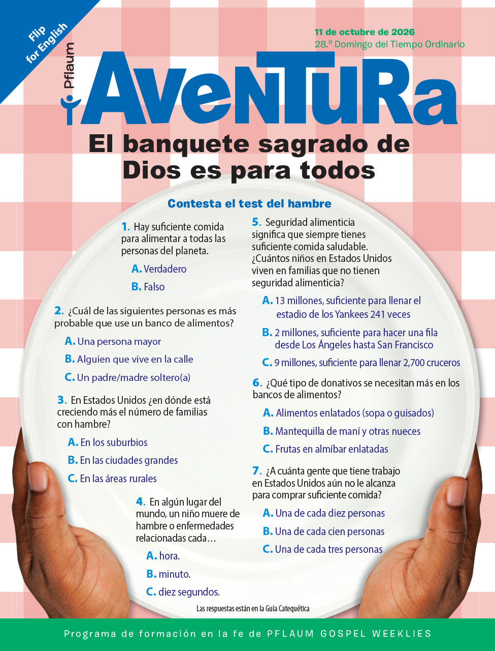 Aventura (4.º-6.º grado) – 2026-27
