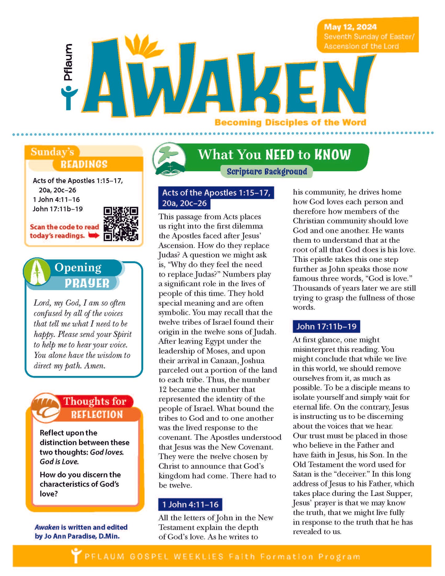 Awaken–Becoming Disciples of the Word (Summer 2024-25 Digital Edition)