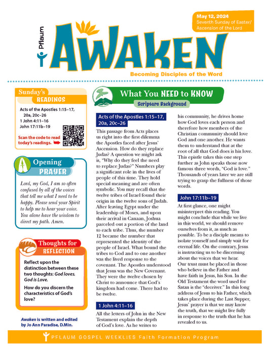 Awaken–Becoming Disciples of the Word (Summer 2024-25 Digital Edition)