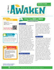 Awaken–Becoming Disciples of the Word (Quarterly 2024-25 Edition-Unit 2)