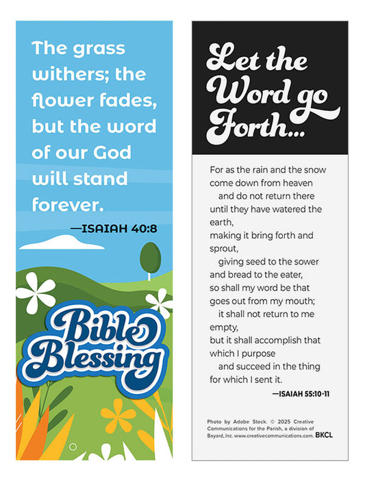 Bible Blessing Bookmark