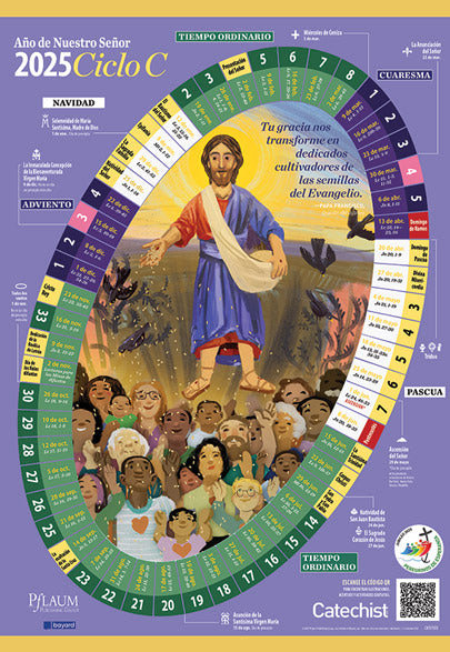 Año de Nuestro Señor 2025 – Calendario litúrgico para las familias (Es Bayard Faith Resources