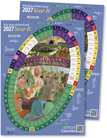 The Year of Our Lord Year B 2027 Bilingual Calendar
