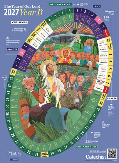 The Year of Our Lord Year B 2027 Bilingual Calendar