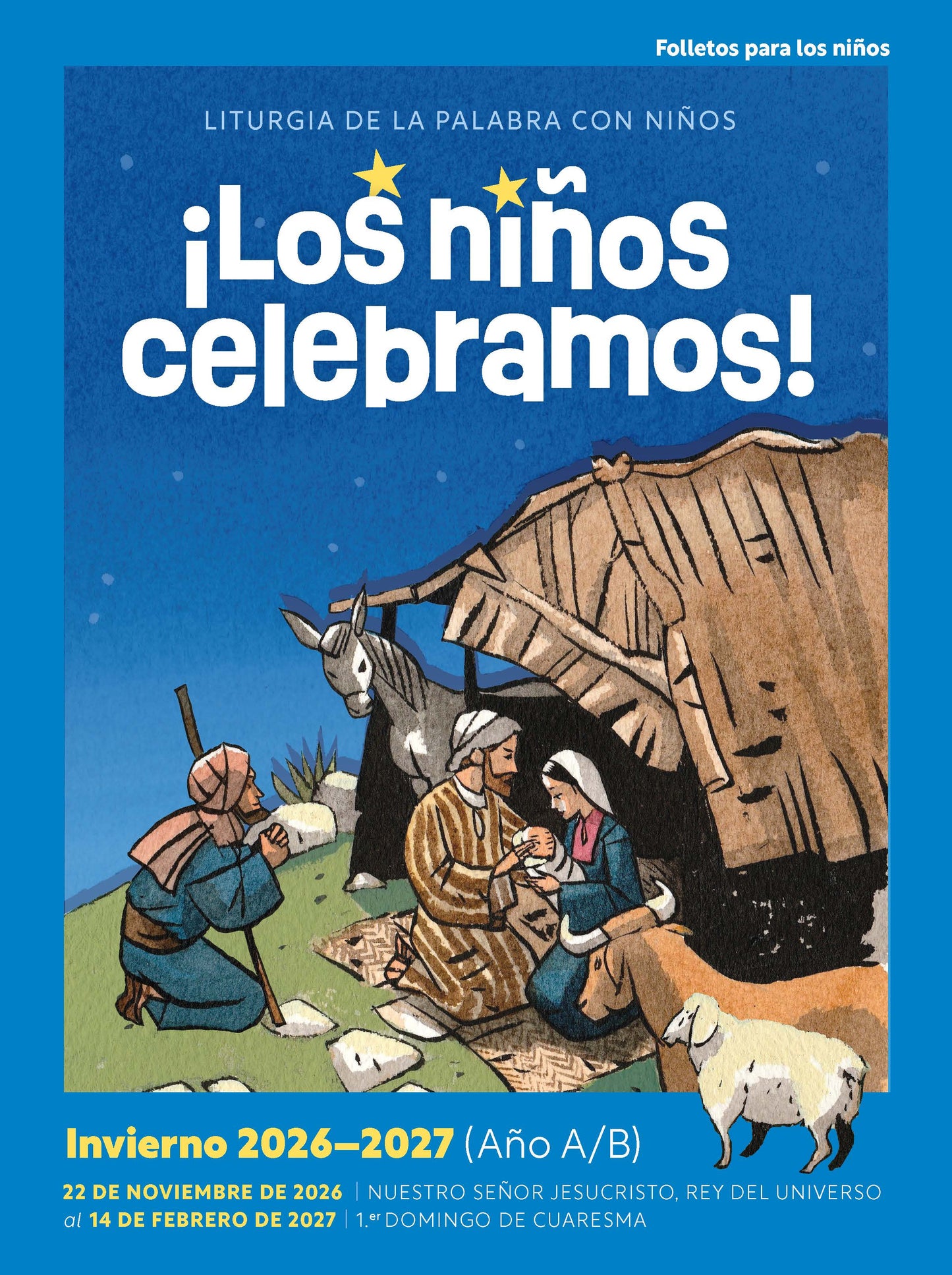 ¡Los niños celebramos! Folletos para los niños – Invierno 2026/27