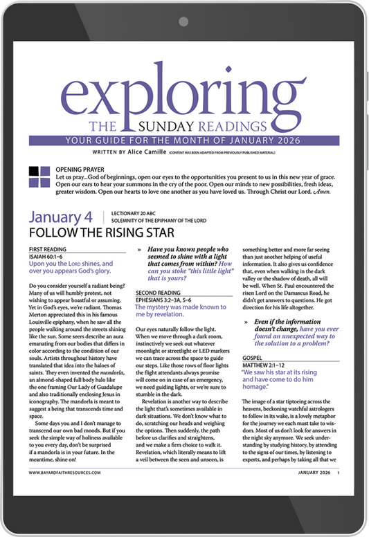 January 2026 Exploring the Sunday Readings Digital Edition