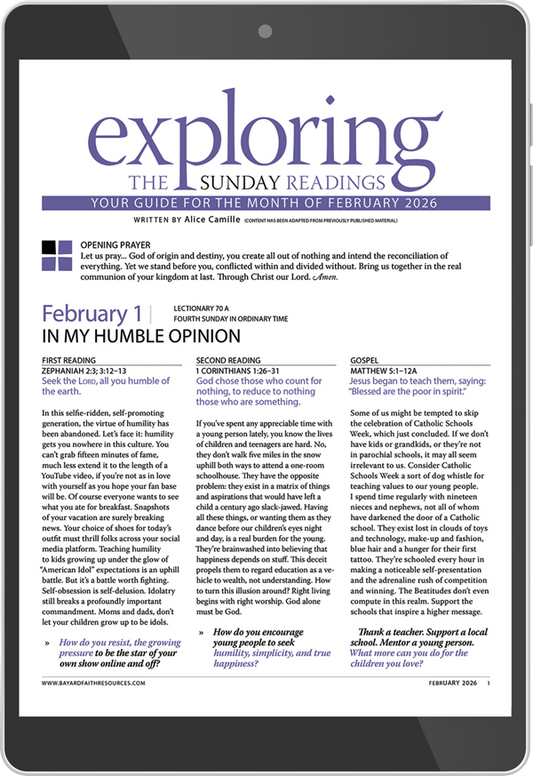 February 2026 Exploring the Sunday Readings Digital Edition
