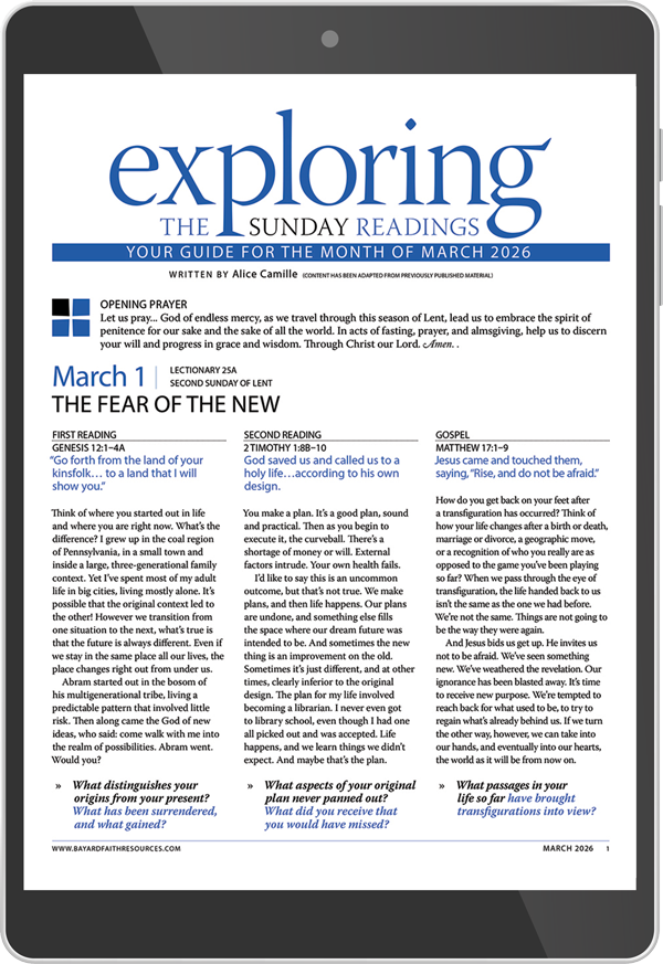 March 2026 Exploring the Sunday Readings Digital Edition
