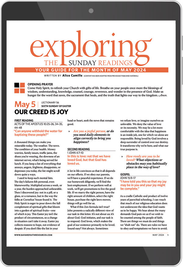 May 2024 Exploring the Sunday Readings Digital Edition