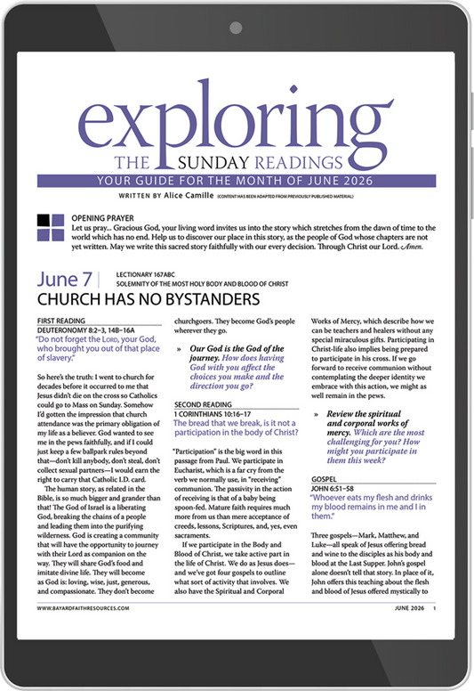 June 2026 Exploring the Sunday Readings Digital Edition