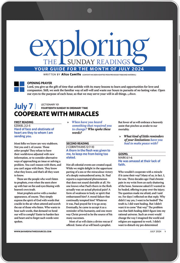 July 2024 Exploring the Sunday Readings Digital Edition