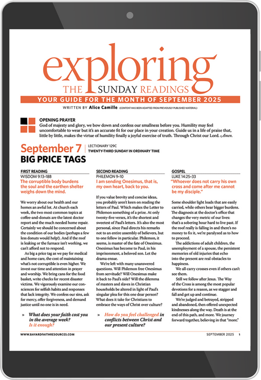 September 2025 Exploring the Sunday Readings Digital Edition