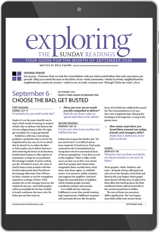 September 2026 Exploring the Sunday Readings Digital Edition