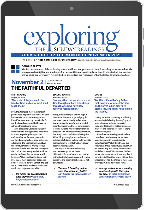 November 2025 Exploring the Sunday Readings Digital Edition