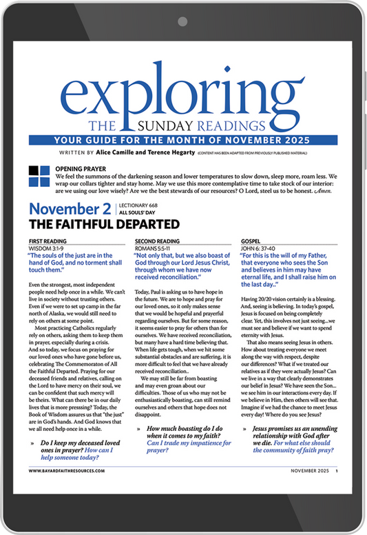 November 2025 Exploring the Sunday Readings Digital Edition