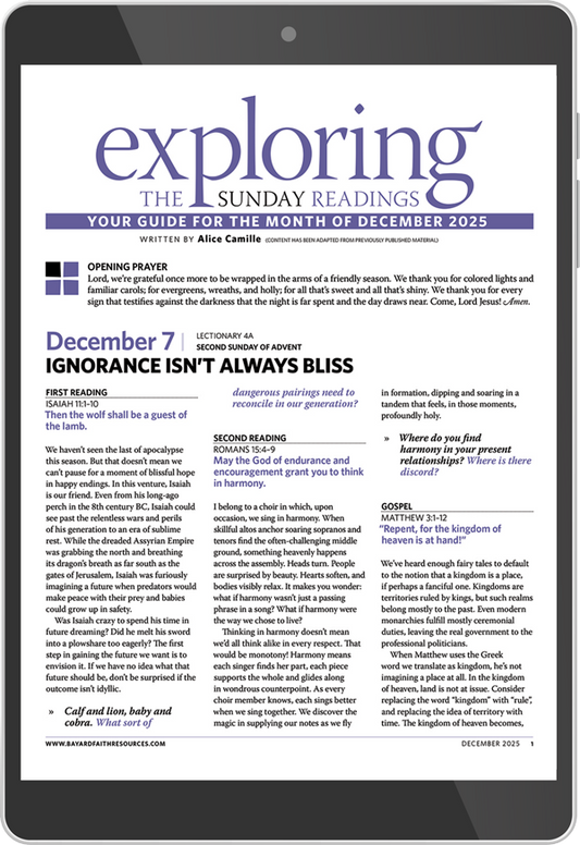 December 2025 Exploring the Sunday Readings Digital Edition