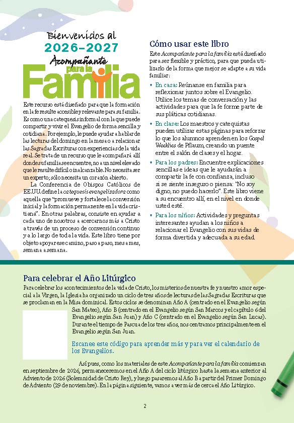 Acompañante para la Familia (Bilingüe)
