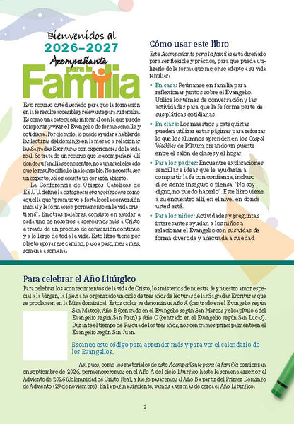 Acompañante para la Familia (Bilingüe)