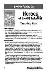 Living Faith Kids: Heroes of the Old Testament Teacher Guide