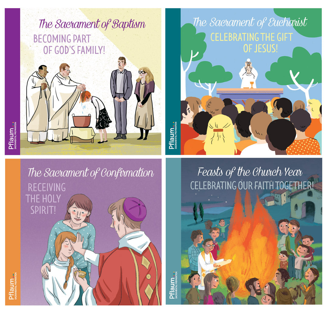 Sacraments and the Feasts of the Church Year (Pack of 4)