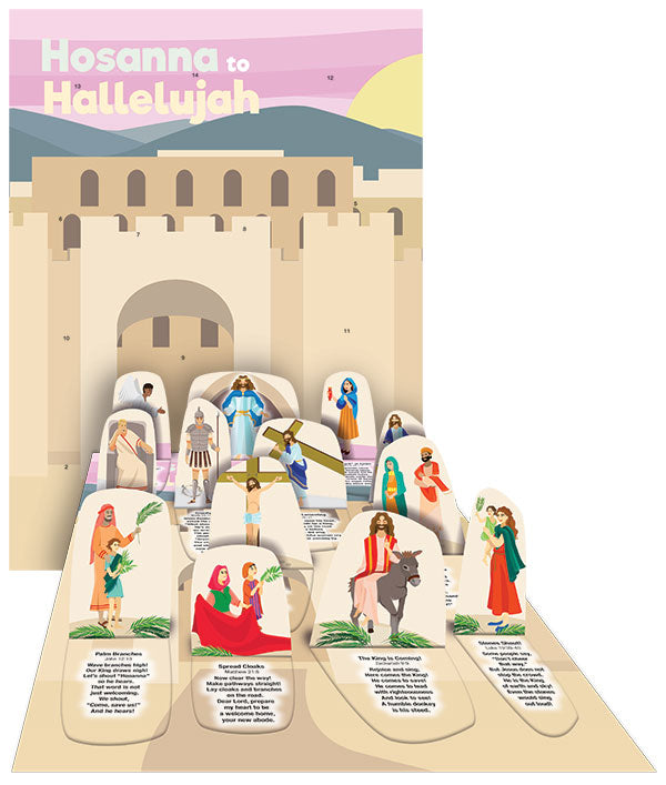 Hosanna to Hallelujah A Pop-Up Window Calendar for Holy Week