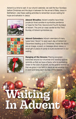 Waiting in Advent: Bulletin Insert for Advent