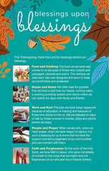 Give Thanks to the Lord: Bulletin Insert for Thanksgiving