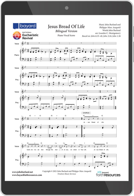 Jesus, Bread of Life—Free Sheet Music