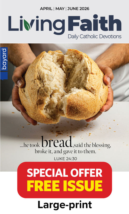 Living Faith Large Edition 1 YEAR Subscription Special Offer (Free Issue)