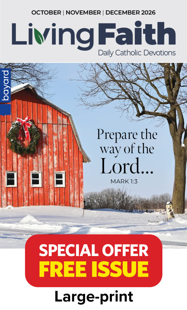 Living Faith Large Edition 1 YEAR Subscription Special Offer (Free Issue)