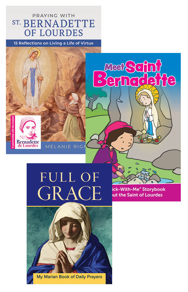 Our Lady of Lourdes and St. Bernadette Bundle