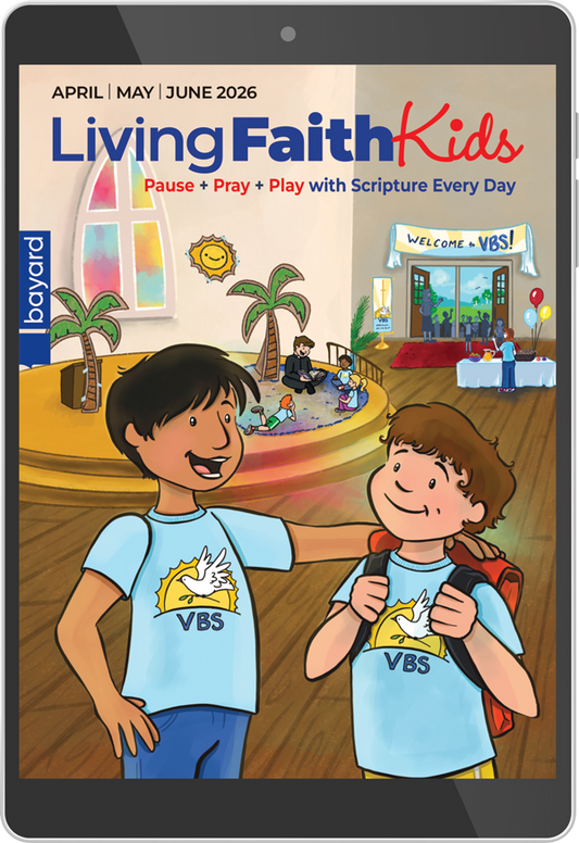 April – June 2026 Living Faith Kids Daily Catholic Devotions for Children