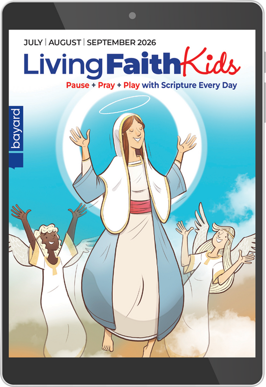 July – August 2026 Living Faith Kids Daily Catholic Devotions for Children