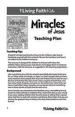 Living Faith Kids: Miracles of Jesus Teacher Guide